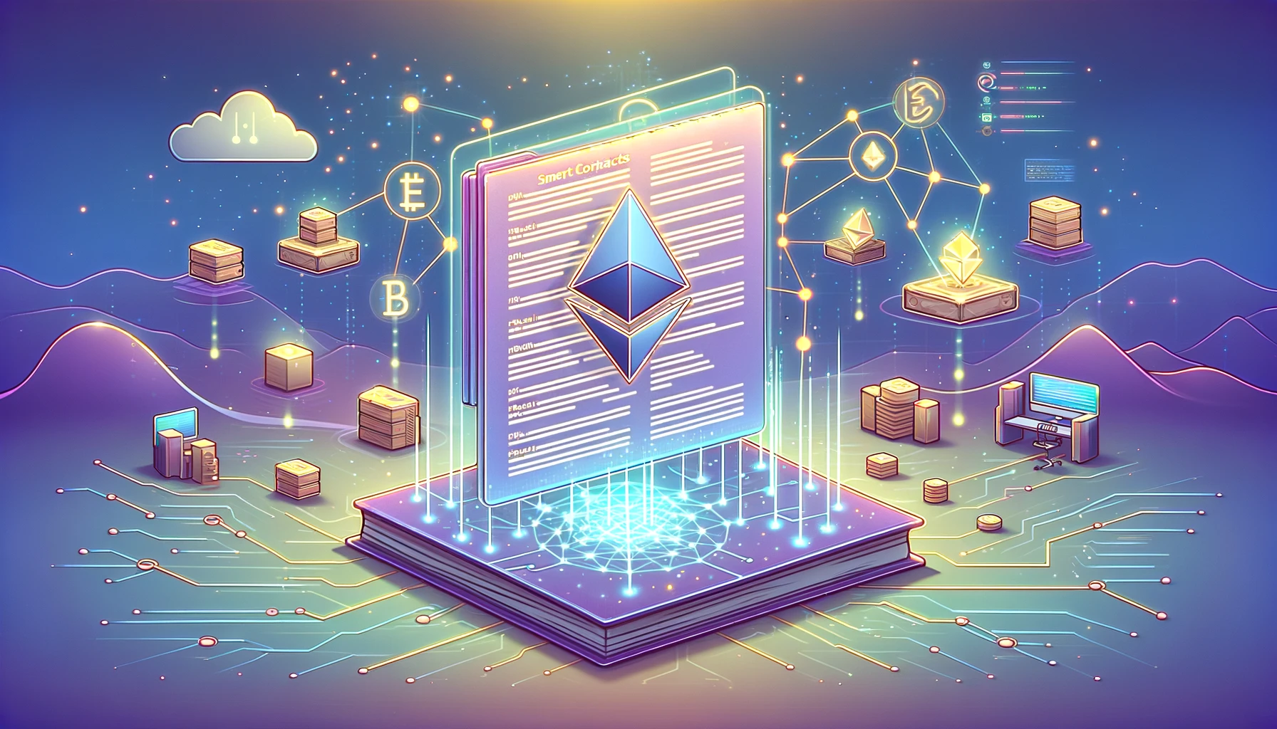 Ethereum smart contract vulnerability illustration